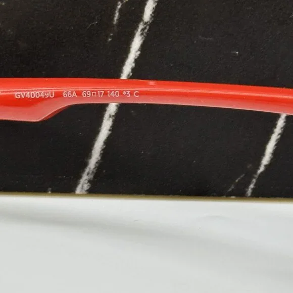 NEW GV40049U 66A GIVENCHY SUNGLASSES RED UNISEX RED EYEWEAR GIVENCHY